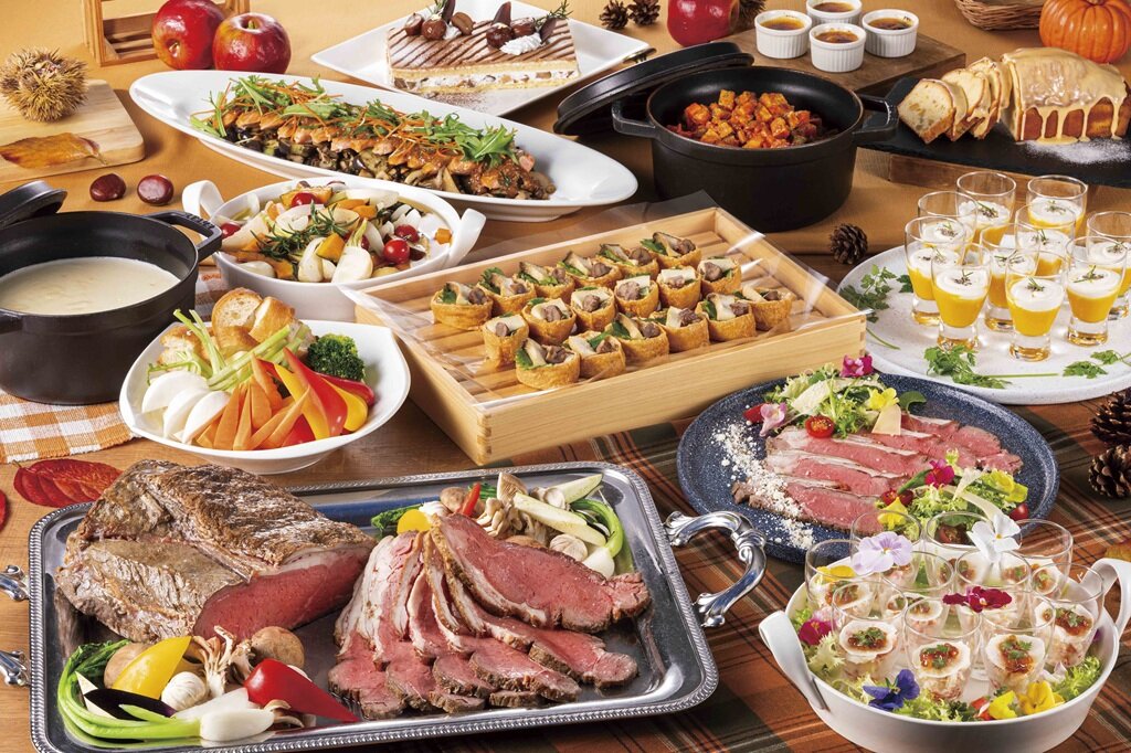 秋の収穫祭ディナービュッフェ（9/5～11/3）