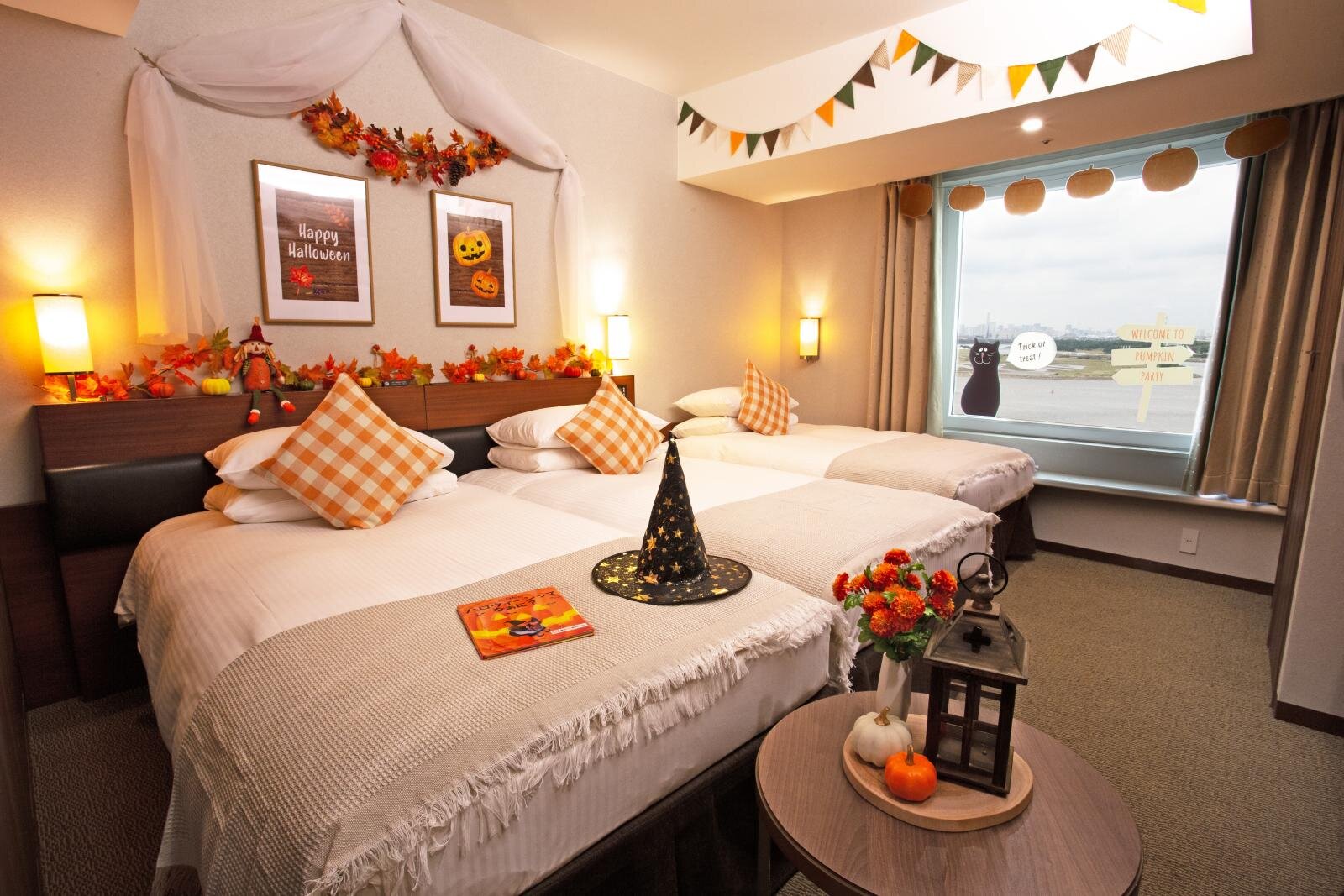 心がほっこり♪秋を感じる空間「カントリーハロウィーンルーム」