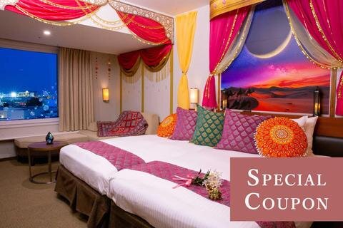 異国情緒あふれる特別空間「アラビアン・ミラージュルーム」