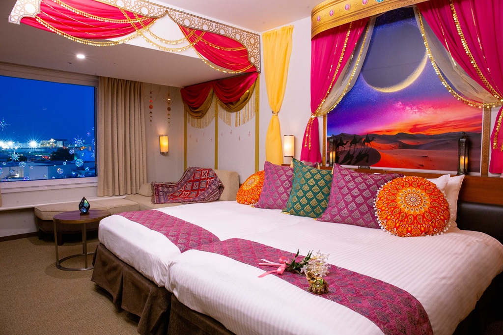 異国情緒あふれる特別空間「アラビアン・ミラージュルーム」