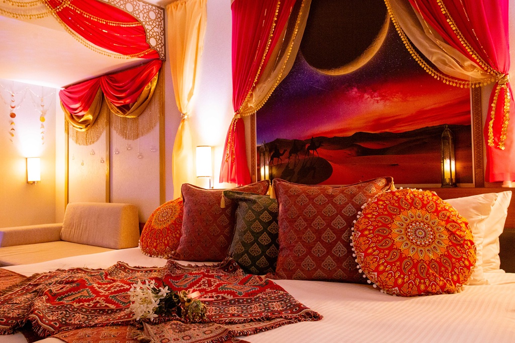 異国情緒あふれる特別空間「アラビアン・ミラージュルーム」