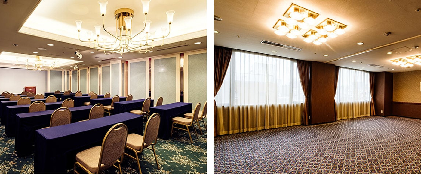 3F 清州/両国/蔵前/さくら　4F 言問/吾妻/駒形