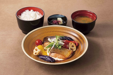 サーモンの南蛮タルタルソース御膳