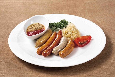 ソーセージの盛り合わせ