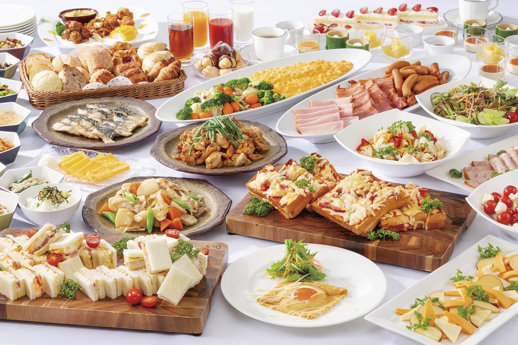 レストラン ファインテラスでの朝食ビュッフェ(イメージ)