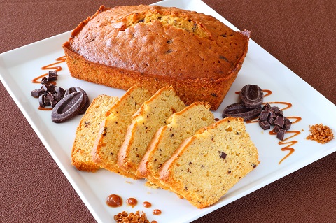 キャラメルショコラパウンドケーキ