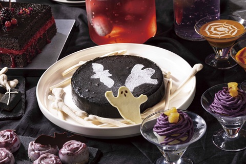 「黒ごまチーズケーキ」