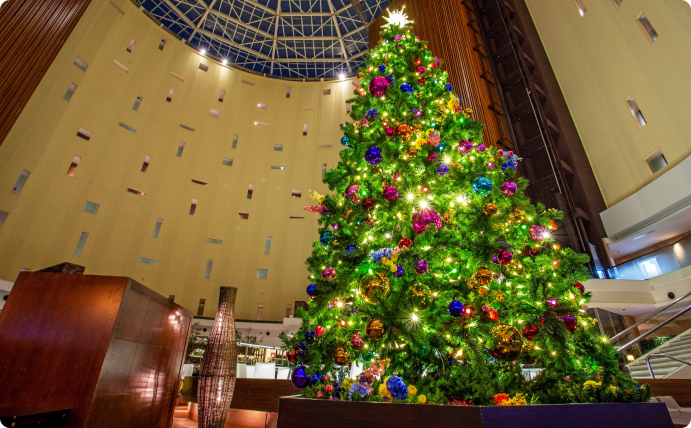 冬　クリスマスの輝き