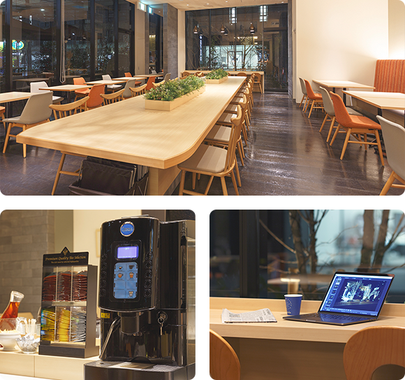 宿泊者専用フリーラウンジのご案内