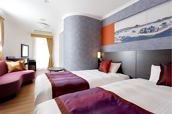 コーナーツインルーム