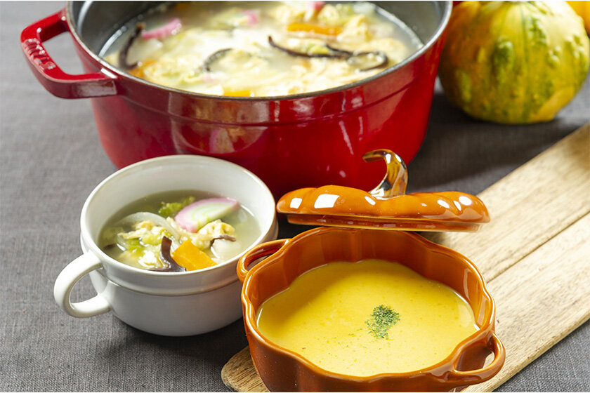 北海道産かぼちゃのポタージュ・ガタタン