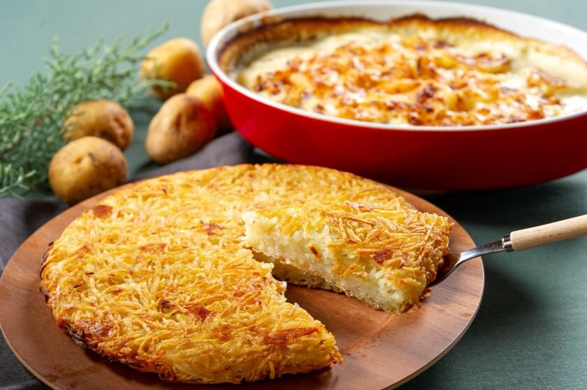 北海道じゃがいものガレット・グラタン（※日替わり）