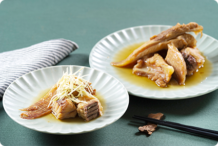 カスベの煮つけ